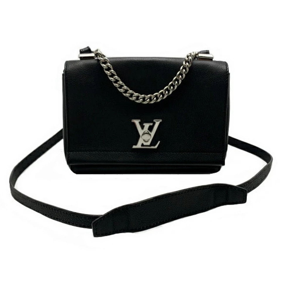 Louis Vuitton Bag Lockme Taurillon Leather Noir Black